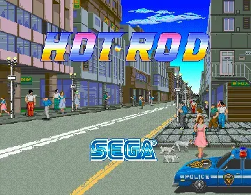 Hot Rod (turbo 3 player)-MAME 2003